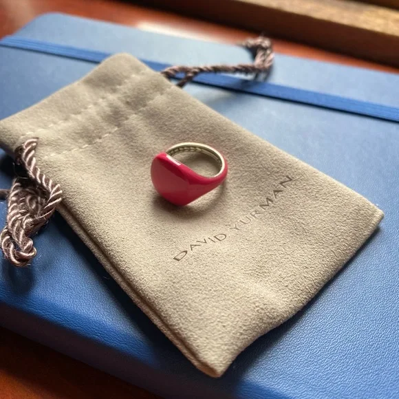 David Yurman Pink Ring - Picture 3 of 6